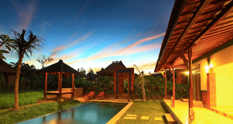 Cheap hotel deals in the 4* Ubud Heaven Penestanan in Bali, Indonesia | Secret Flying