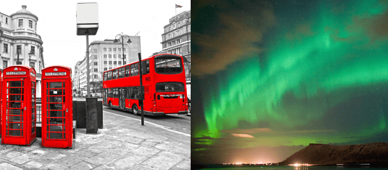 HOT!! 2 IN 1 TRIP: Seattle to London, UK & Reykjavik, Iceland for only $261 roundtrip | Secret Flying