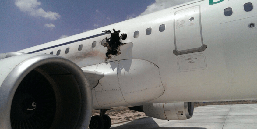 Possible Bomb Explosion Mid-flight in Somalia | Secret Flying