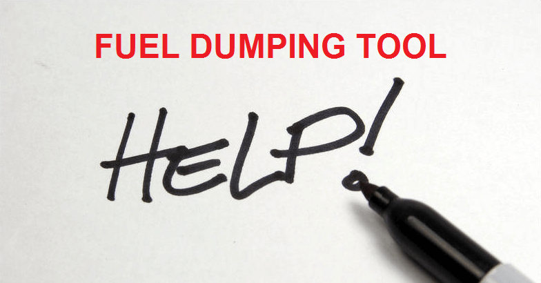 Fuel Dumping Tool: Step-by-step guide | Secret Flying