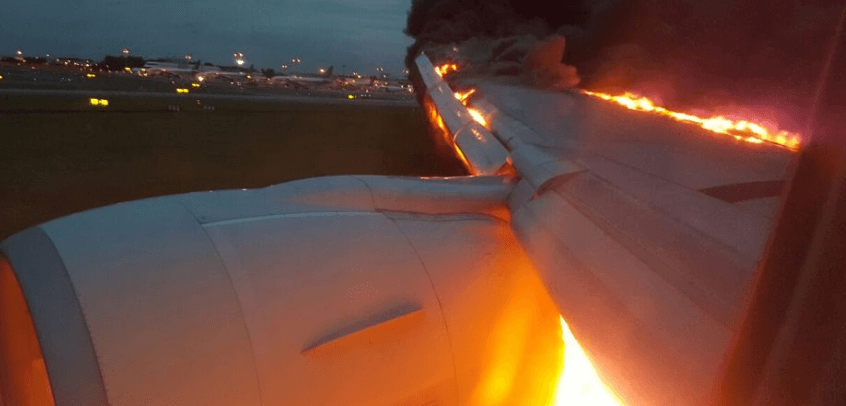 Singapore Airlines PLANE Bursts Into Flames on the Runway | Secret Flying
