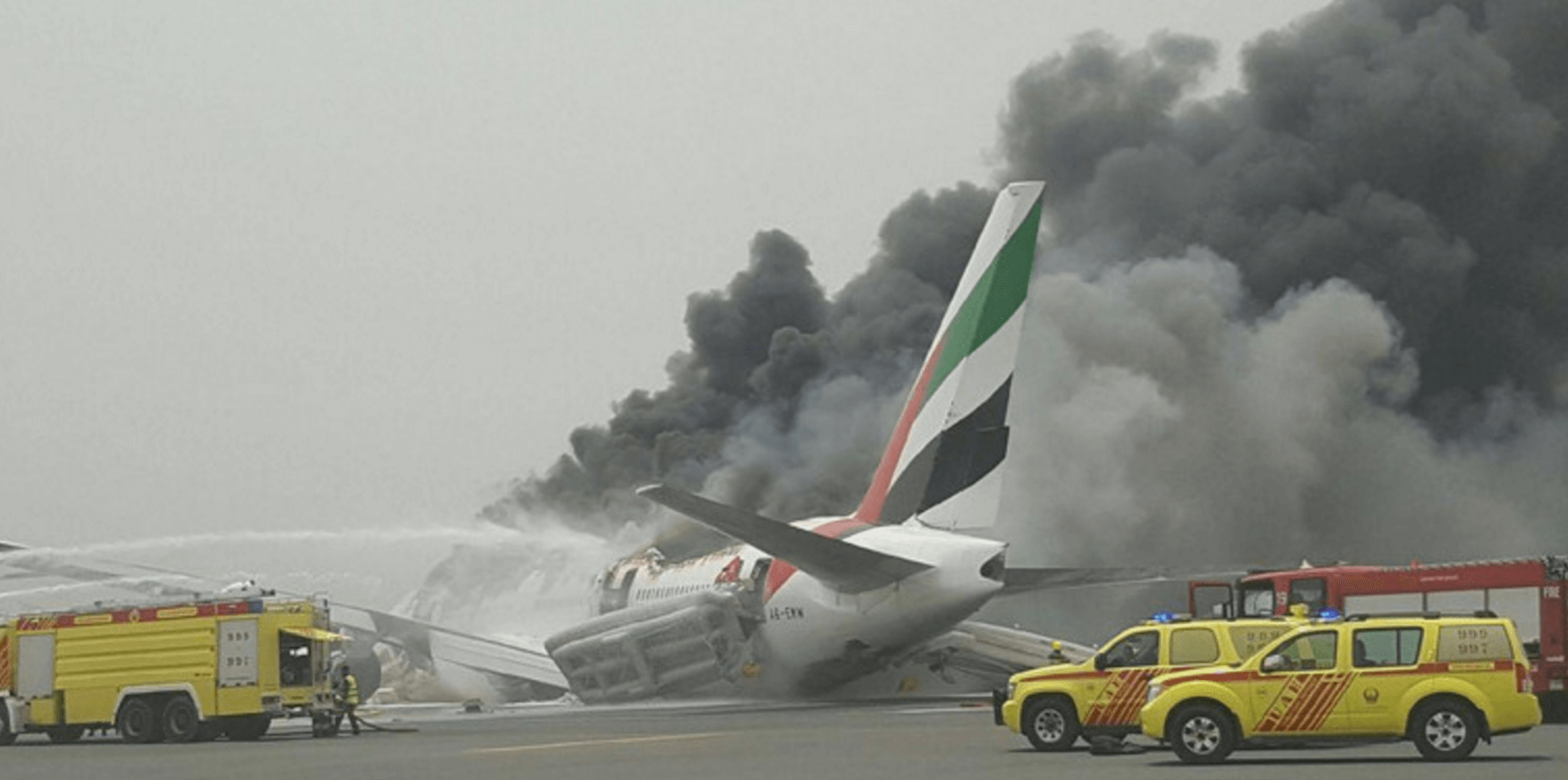 Emirates PLANE Explodes After Crash Landing in Dubai | Secret Flying