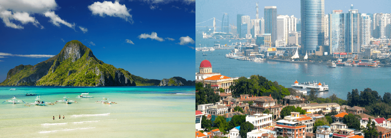 2 IN 1 TRIP: Many European cities to Manila, Philippines & Xiamen, China from only €381 roundtrip | Secret Flying