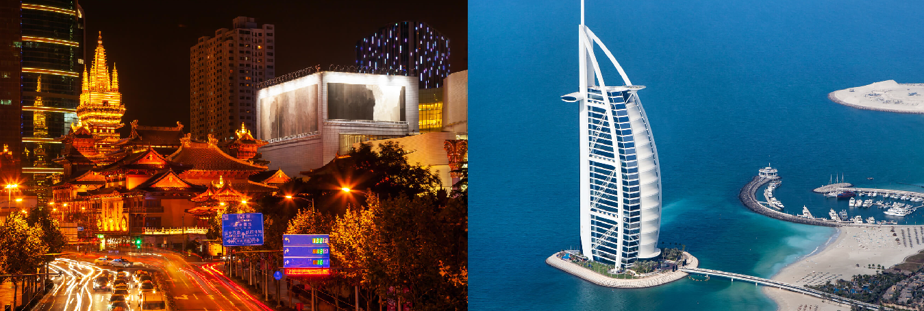 2 IN 1 TRIP: XMAS…Munich, Germany to Both Dubai, UAE & Shanghai, China for only €393 roundtrip