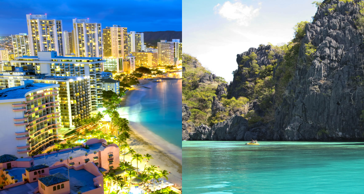 2 IN 1 TRIP: Hong Kong to the USA & the Philippines from only $493 USD roundtrip