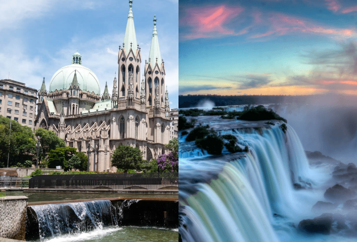 Washington DC to Iguazu Falls, Brazil for only $495 roundtrip (add a stop in Sao Paulo for $43 more)