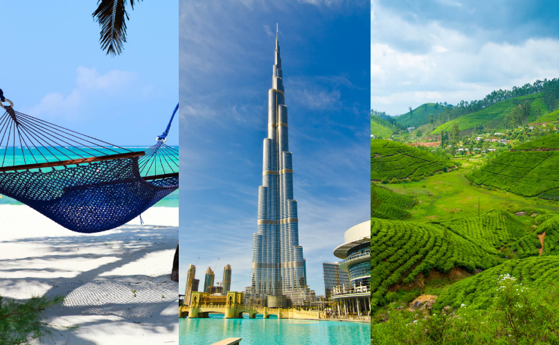 3 IN 1 TRIP: Amsterdam to Zanzibar, Dubai & Sri Lanka for only €548 roundtrip