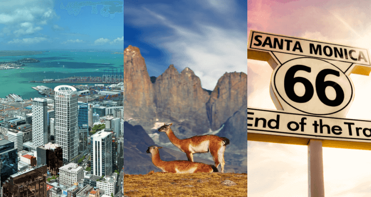 3 IN 1 TRIP: Seoul, South Korea to New Zealand, Chile and Los Angeles, USA for only $999 USD roundtrip