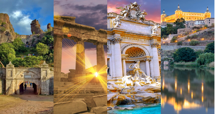 4 IN 1 TRIP: London, UK to Sofia, Athens, Rome & Madrid for only £75 roundtrip