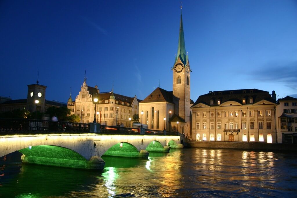 Phoenix, Arizona to Zurich, Switzerland for only $452 roundtrip