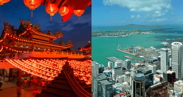 2 IN 1 TRIP: Zagreb, Croatia to Malaysia & New Zealand for only €363 one-way