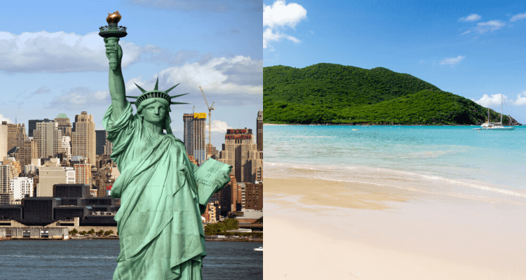 NEW YEAR 2 IN 1 TRIP: Prague, Czech Republic to New York, USA & the Caribbean from only €547 roundtrip