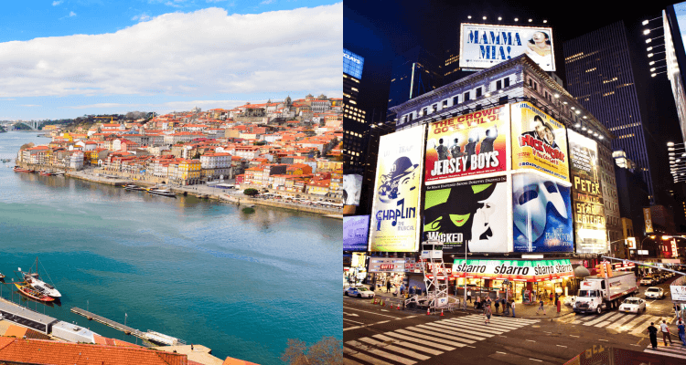 Flight deals from Manchester or London, UK to both Portugal and New York, USA | Secret Flying