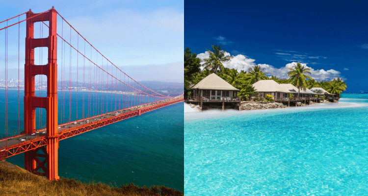 SUMMER: Australia to San Francisco, USA from only $809 AUD roundtrip (add a stop in Fiji from $32 AUD more)