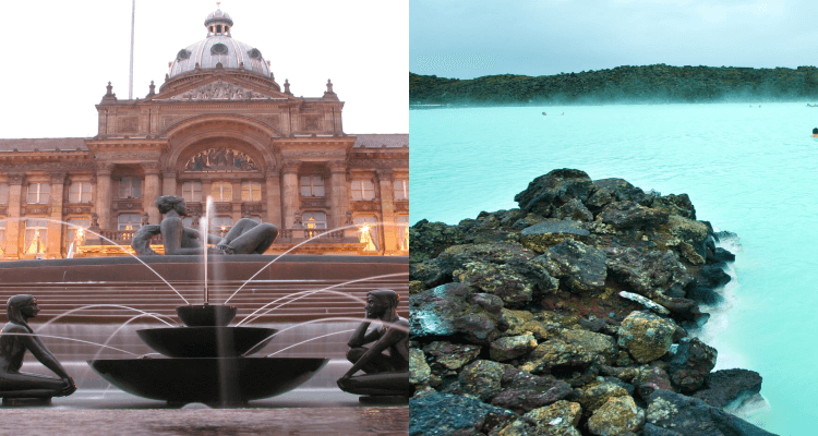 2 IN 1 TRIP: Edmonton, Canada to Birmingham, UK & Reykjavik, Iceland for only $433 CAD roundtrip