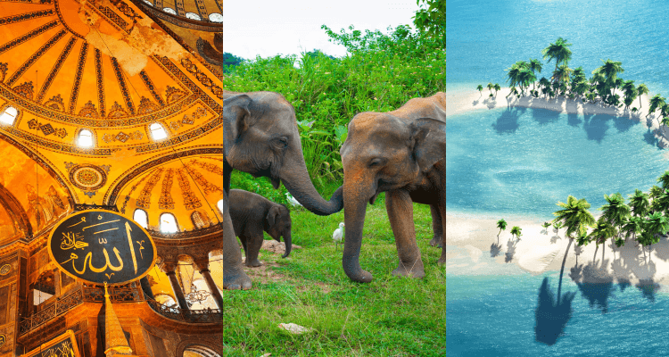 3 IN 1 TRIP: London, UK to Turkey, Sri Lanka & the Maldives for only £486 roundtrip