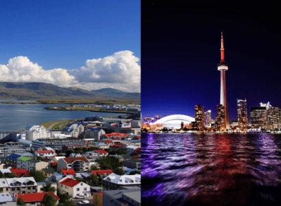 Flight deals from Amsterdam, Netherlands to Toronto, Canada for only €221 roundtrip with Icelandair. Add a stop in Reykjavik, Iceland | Secret Flying