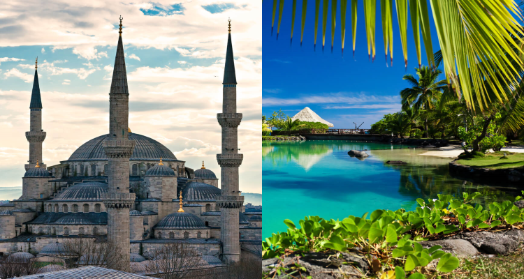 2 IN 1 TRIP: UK cities to Istanbul, Turkey & the Maldives from only £347 roundtrip