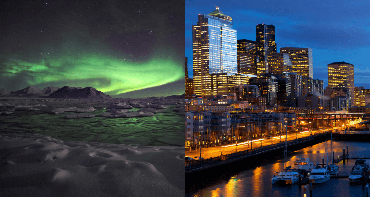Flight deals from Glasgow, London, Manchester or Birmingham, UK to both Reykjavik, Iceland and Seattle, USA | Secret Flying