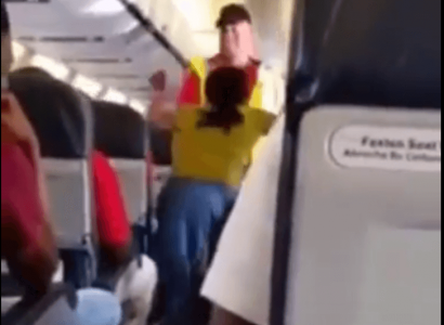 VIDEO: Jamaican woman ‘catches the Holy Spirit’ on Cayman Airways flight | Secret Flying