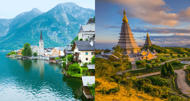 Australian cities to Vienna, Austria from only $905 AUD roundtrip (add a stop in Thailand from $189 AUD more)