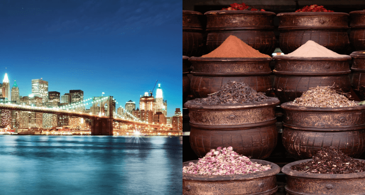 Barcelona, Spain to New York, USA, returning to Nice, France for only €290 (add a stop in Morocco for €92 more)