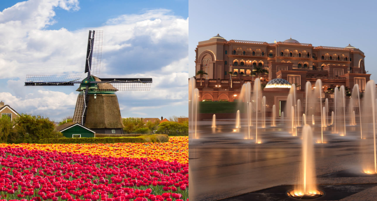 2 IN 1 TRIP: Hong Kong to Amsterdam, Netherlands & Abu Dhabi, UAE for only $472 USD roundtrip