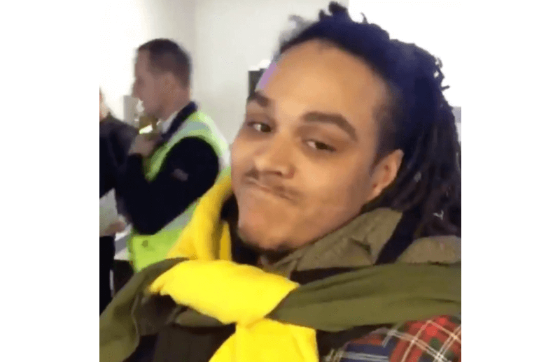 VIDEO: Man attempting to beat British Airways excess luggage fees by wearing all his clothes is kicked off flight and arrested