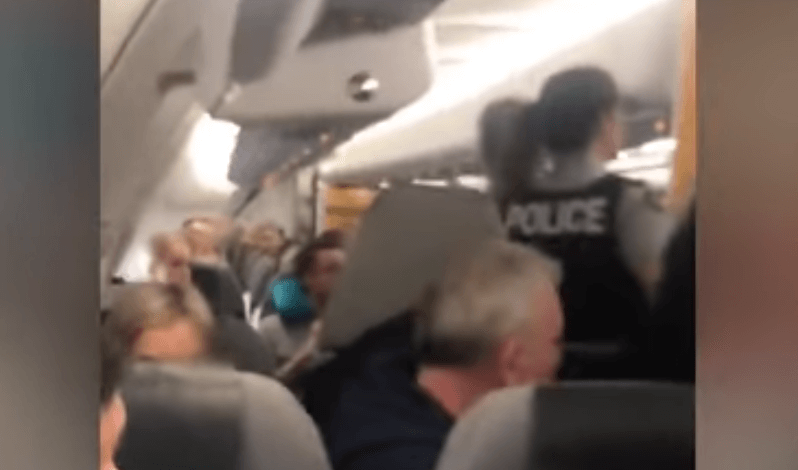 VIDEO: Five ‘disruptive’ Britons on a stag do removed from Las Vegas-bound Thomas Cook flight