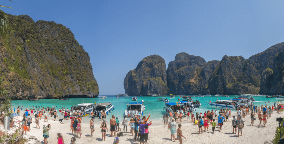 Thai beach from Leonardo DiCaprio movie to close due to tourist damage