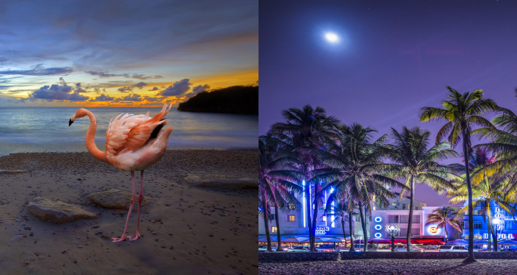 2 IN 1 TRIP: Montreal or Toronto, Canada to Curacao & Miami, USA from only $279 CAD roundtrip