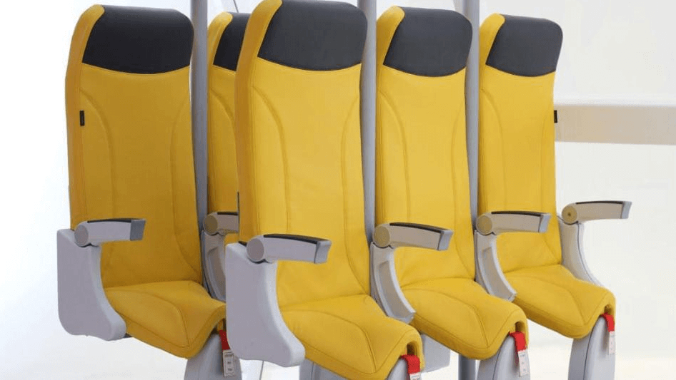 New stand up airline seating designed to squeeze 20% more people on planes