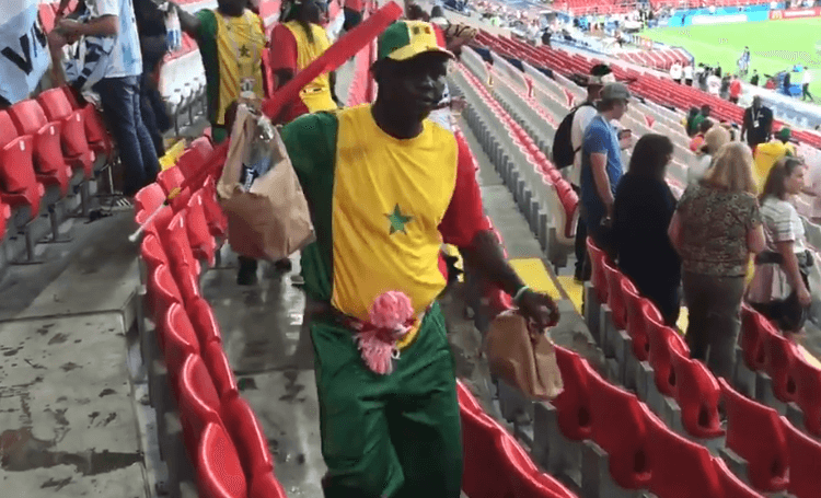 Senegal and Japan World Cup fans praised for cleaning up stadiums after match