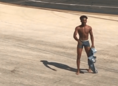 VIDEO: Man in underwear charged after running on Atlanta airport runway | Secret Flying