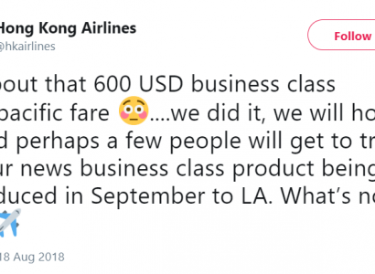 **GREAT NEWS!!** Hong Kong Airlines announce they will honour the Business Class Error Fare deal | Secret Flying