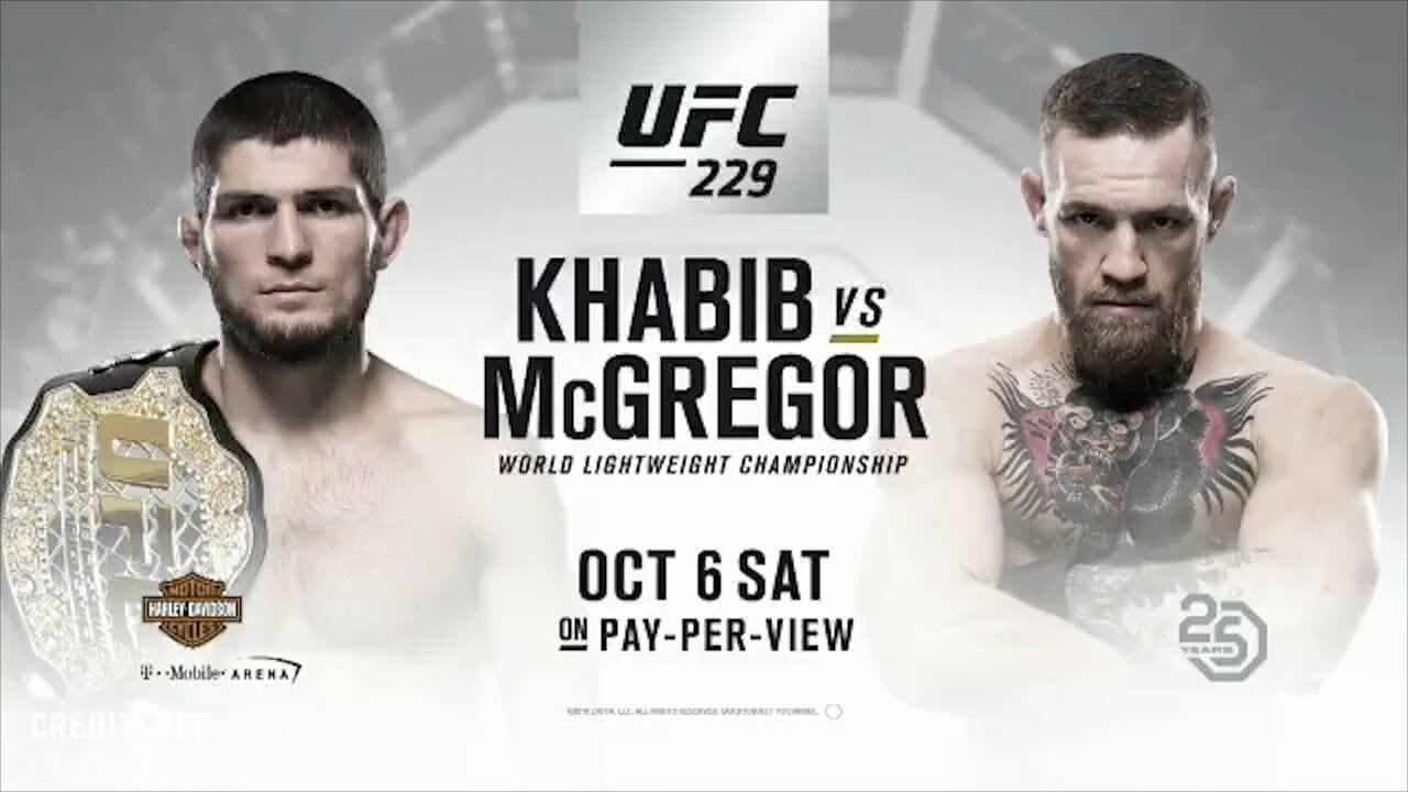 KHABIB vs McGREGOR: Dublin, Ireland to Las Vegas, USA for only €389 roundtrip