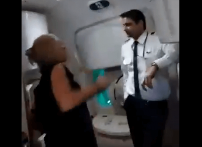 VIDEO: Drunk Irish woman arrested after racist rant on Air India flight | Secret Flying