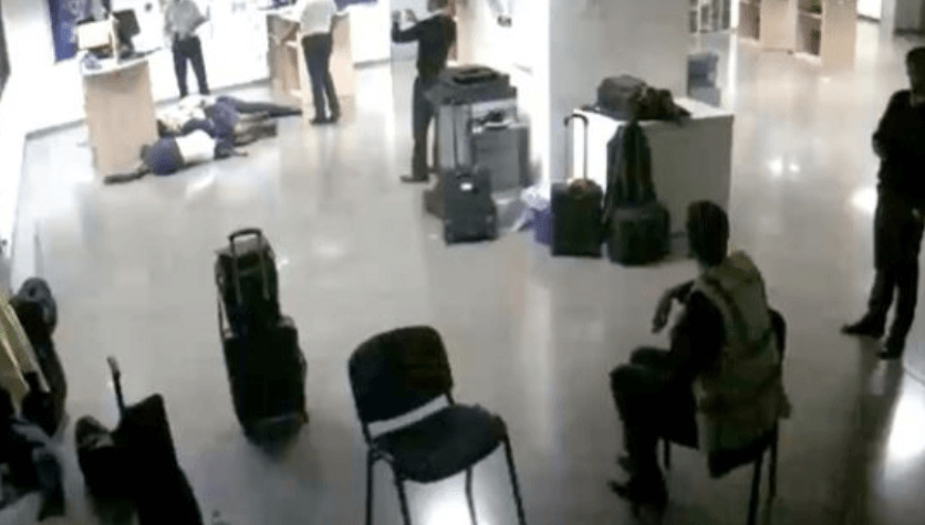Ryanair sacks cabin crew who ‘staged’ photo of themselves sleeping on the floor