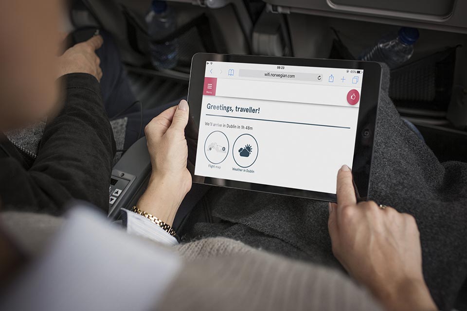 Norwegian Air to offer free Wi-Fi on long-haul flights