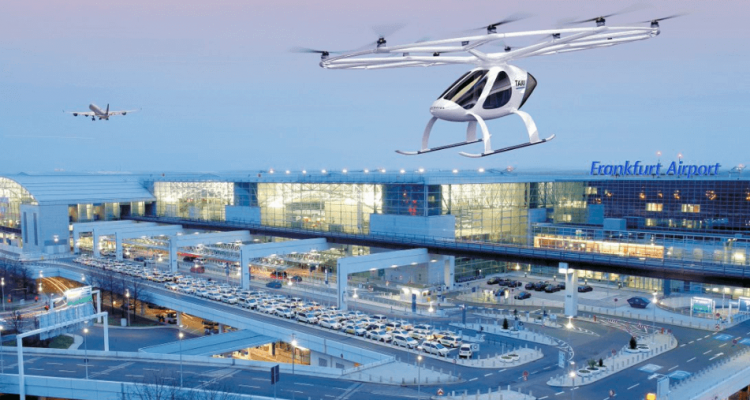 Frankfurt airport working on flying taxis | Secret Flying Frankfurt airport working on flying taxis | Secret Flying