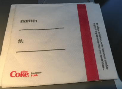 Delta Air Lines apologises for ‘creepy’ napkins | Secret Flying