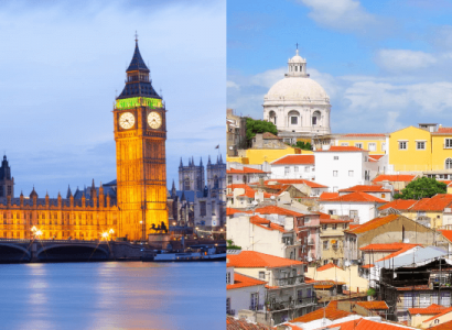 Flight deals from New York to London, UK and Lisbon, Portugal | Secret Flying