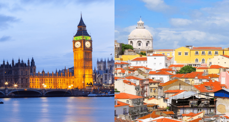 Flight deals from New York to London, UK and Lisbon, Portugal | Secret Flying