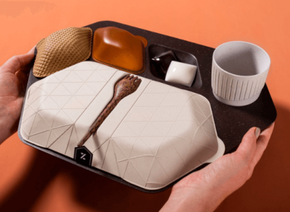 New edible flight meal trays to reduce airline waste | Secret Flying