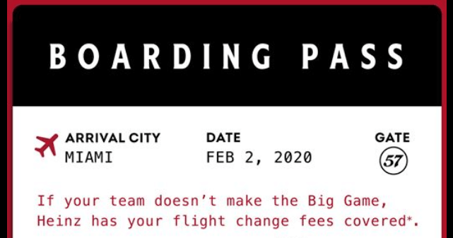 Heinz Ketchup will change your flight for 57 cents if your team didn’t make the Super Bowl | Secret Flying Heinz Ketchup will change your flight for 57 cents if your team didn’t make the Super Bowl | Secret Flying