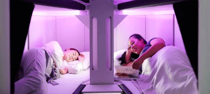 Air New Zealand unveils bunk beds in economy class | Secret Flying