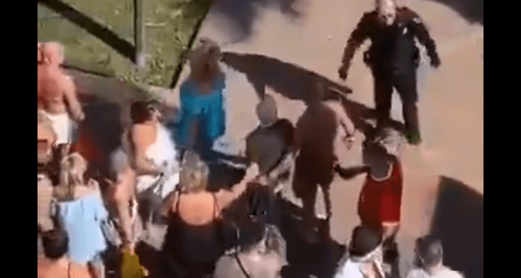 VIDEO: British tourists in Spain ignore lockdown singing to police ‘we’ve all got the virus, na na na na!’ | Secret Flying