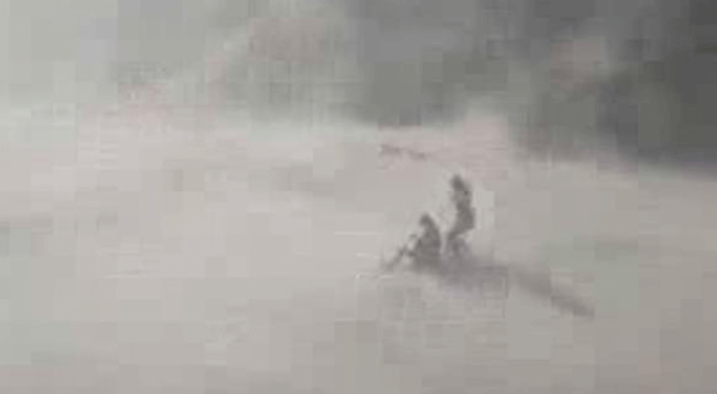 VIDEO: Police in Brazil use helicopter to create sandstorms on beachgoers breaking quarantine rules