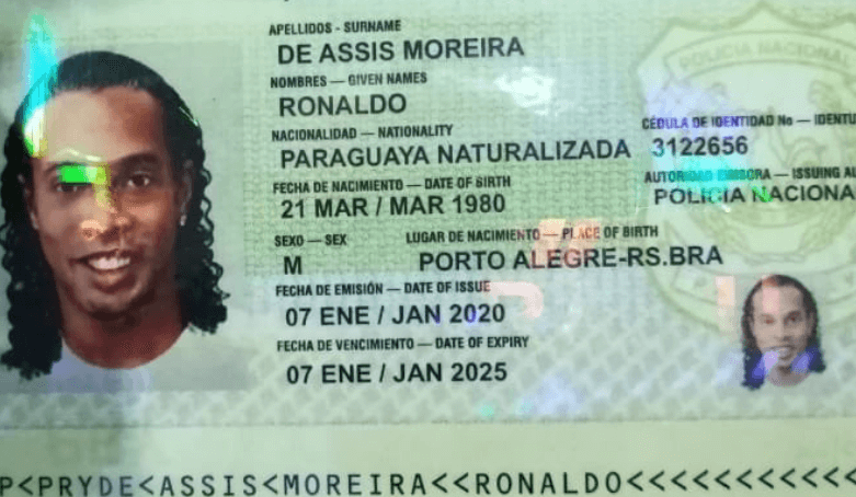 Ronaldinho escapes prosecution after ‘using’ fake Paraguayan passport