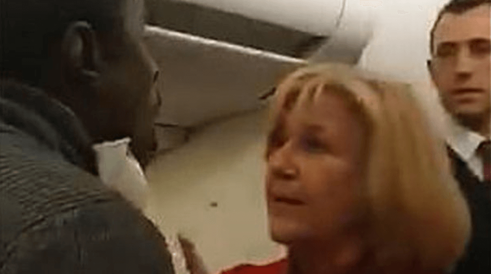 VIDEO: Flight attendant slaps passenger, then he hits her back in row ‘over elbow room’